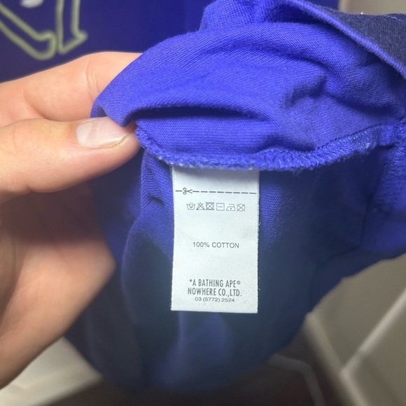 Aape+ by A Bathing Ape space gradient T-shirt - Picture 8 of 12